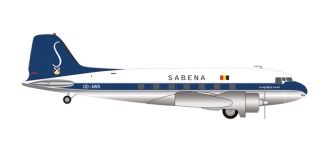Herpa 573399 - 1:200 - Sabena Douglas DC-3 - OO-AWN